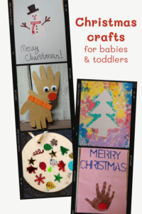 christmas crafts for babies and toddlers