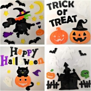 halloween ideas for babies and toddlers gel stickers