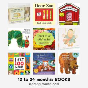 best gifts for 1 to 2 year olds books