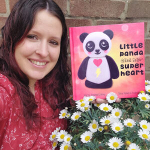 little panda and her super heart by Marta Almansa Esteva