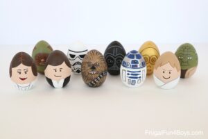funny egg decorating ideas . star wars easter eggs