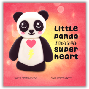 little panda and her super heart